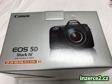 Zbrusu nová Canon EOS 5D Mark IV kamera s objektivem EF 24-105mm na prodej_1 517456_1.jpg