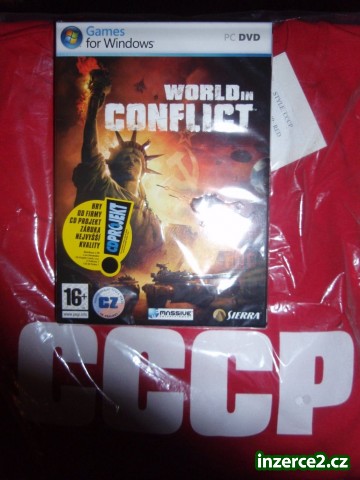 hra World in Conflict a červené tričko CCCP_1 8582_1.jpg