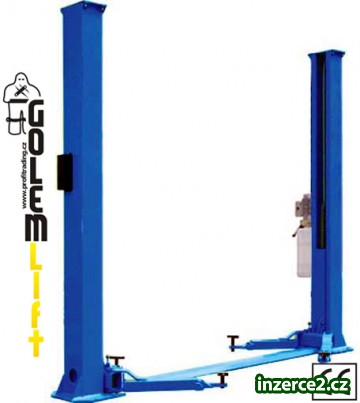 Zvedák pro autoservisy dvousloupový elektrohydraulický 3200 Kg Golemtech_1 117988_1.jpg