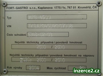 Prodám pojízdnou kuchyni-rycloobčerstvení FORT APG 4500_2 119049_2.jpg