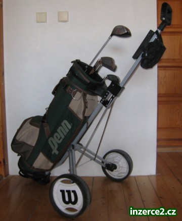 golf-hole (driver + sada holí + putter) a bag + vozíček_1 140521_1.jpg
