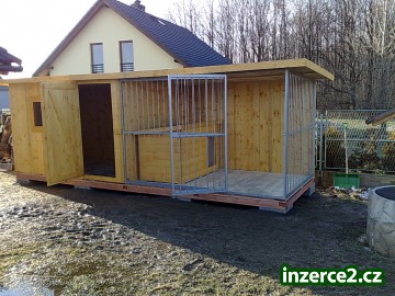 Komplet kotec psí - bouda zateplená + domeček na potřeby 6x2_2 160987_2.jpg