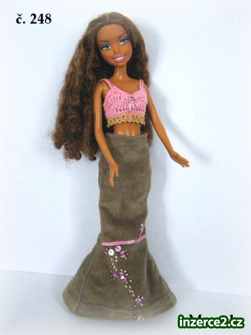 háčkované modely šaty oblečení pro panenky bratz barbie baby born shelly my scene....a jiné_2 165614_2.jpg