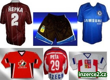 Fotbalové, hokejové a basketbalové dresy, trenýrky, šály TOP kluby a státy_1 177069_1.jpg