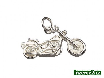 Stříbrný přívěsek Motorka_1 186723_1.jpg
