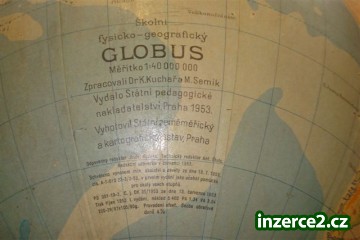Prodam starý otočný globus 1953_2 187013_2.jpg