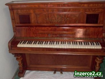 Prodám pianino PETROF. Dovoz po Praze zdarma včetně přízemí. Patro za poplatek 250 ,- Kč._2 192756_2.jpg