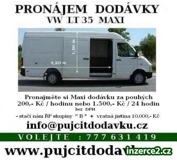Pronájem.půjčení dodávky VW - LT 35 MAXI - Přerov_2 204177_2.jpg