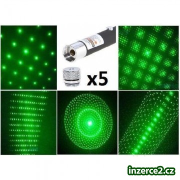 PRODÁM ZELENÝ LASER S 5-TI NÁSTAVCI, DOSVIT AŽ 7KM_1 218566_1.jpg