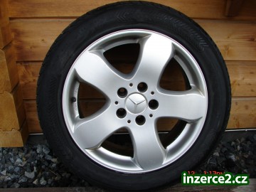 4 Zimní pneumatiky 225/55/17, Alu, orig. Mercedes S nebo E, 6500.-_1 220158_1.jpg