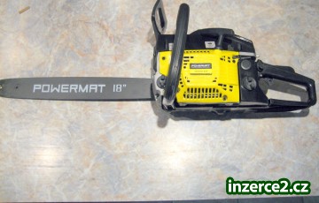 Motorová řetězová pila Powermat 43 ccm 3,9HP lišta 45cm_1 220583_1.jpg
