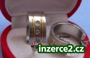 Nádherné naušnice kombinované zlatem z chir.oceli_1 226485_1.jpg