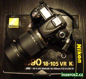 Nikon D90 12MP zrcadlovka s objektivem 18-105VR_1 236689_1.jpg