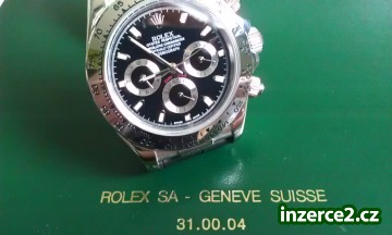Hod. Rolex Black Dial Daytona 40mm. - Praha_2 241368_2.jpg