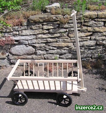 DŘEVĚNÝ VOZÍK ŽEBŘIŇÁK VELKÝ délka 1 m_1 246440_1.jpg