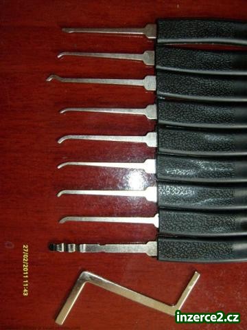 Lock pick, planžety, šperháky, paklíče sada - 9ks_1 248327_1.jpg