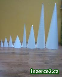 Kužel z polystyrenu 15/6 cm - polystyrenový kužel._1 263725_1.jpg
