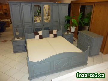 Kompletní ložnice modrá, doprava zajištěna_1 272428_1.jpg
