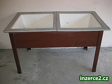 Dřez dvojitý plastový - hnědý_1 283663_1.jpg