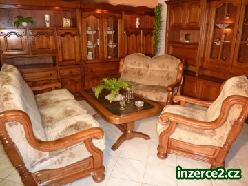 Rustikální sedací souprava levně - bazar, doprava zajištěna_2 285286_2.jpg