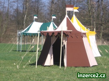Prodám historický stan, šermířský stan, rytířský stan LANCELOT ( 8-hran ) velikost 3m_1 292117_1.jpg