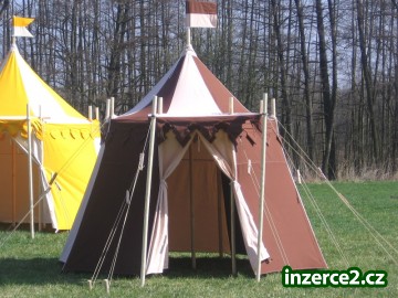 Prodám historický stan, šermířský stan, rytířský stan LANCELOT ( 8-hran ) velikost 3m_2 292117_2.jpg
