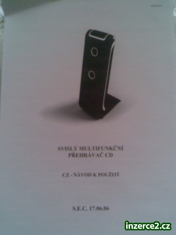 PRODÁM svislý multifunkční přehrávač CD_1 306874_1.jpg