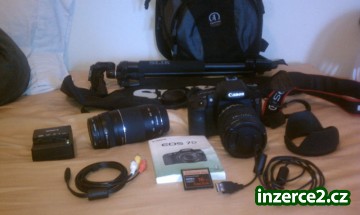 Canon 7D DSLR 18,0 Mp a Canon EF 75-300mm objektiv_1 311341_1.jpg