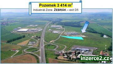 PRODEJ PRŮMYSLOVÉHO POZEMKU ŽEBRÁK (exit D5)_1 328961_1.jpg