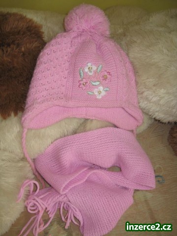 Zimní set čepice+ šála vel 86_1 329708_1.jpg
