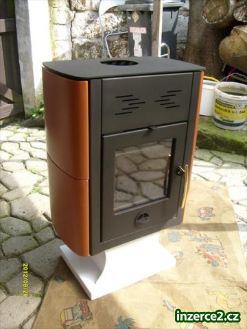 Kamna 7.5.kw.Kachlová.Terakota.Universální kouřovod._1 330775_1.jpg