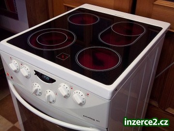 Sporák sklokeramický PRIVILEG 9855 - šíře 50 cm, horkovzduch, otočný gril_2 353886_2.jpg