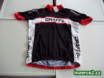 Cyklistický cyklo dres CRAFT červeno/černý NENOŠENÝ_1 366203_1.jpg