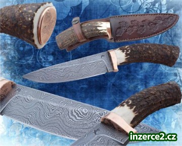 Umělecké kovářství, nožířství, Damascenský nůž_2 379178_2.jpg