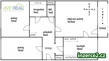 Prodej bytu 3+1/, Praha 10 (Košík), ul. Vajdova_1 382439_1.jpg