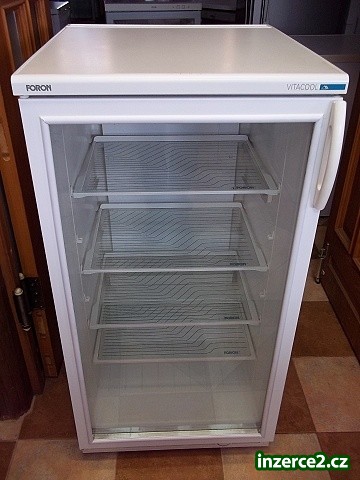Prosklená lednice chladnice FORON výška 105 cm VÍCE KUSŮ_1 383212_1.jpg