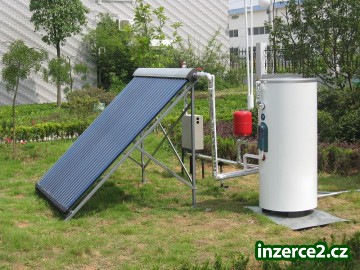 Prodám Solární systém U PIPE ohřev TUV 150 l_1 385574_1.jpg