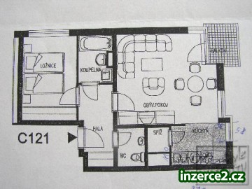 2+kk/B 50m2 + G P5 Stodůlky, Novostavba, Nezařízen, 3880_2.jpg