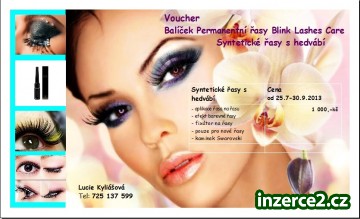 Balíček voucher - Permanentní řasy Blink Lash Stylist & Care Syntetika_2 392071_2.jpg