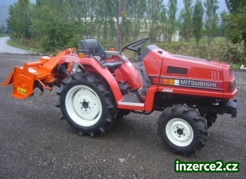 Malotraktor Mitsubishi FT-1401 - 1997 v dobrém stavu_1 403348_1.jpg
