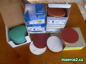 Brusné kotouče na suchý zip 125 mm 1 ks = 3 Kč_1 408940_1.jpg