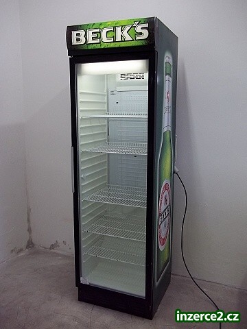Prosklená lednice chladnice SKANDILUX FKG 410 BECKS_1 412014_1.jpg