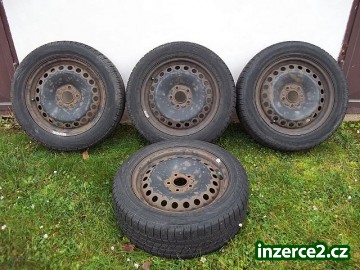4 disky + 4 zimní pneumatiky PIRELLI 205/55 R 16 91H_1 412130_1.jpg