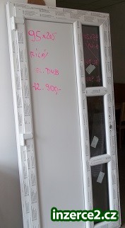 Vchodové plastové dveře-BÍLÉ- NOVÉ_1 412824_1.jpg