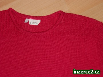 Malinově červená halenka - svetýrek, vel. L_2 424882_2.jpg