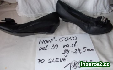 ČERNÉ LODIČKY kožené+stříbrné+černé taneční_1 426875_1.jpg