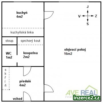 Prodej bytu 1+1 (1+kk s oknem), 27m2, Praha 4 – Krč, ul. Hurbanova_2 440702_2.jpg