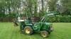 Vše plně funkční John Deere 55-8 traktor 4x4 448783_t.jpg