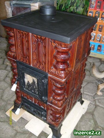 Kamna celokachová.Litinová.S plotnou na vaření.6.kw.Nové nepoužité záruka._1 455603_1.jpg