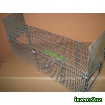 Dvoukomorová - VELKÁ! Past na psy, kočky a lišky - 140cm - Živolovné pasti_1 465260_1.jpg